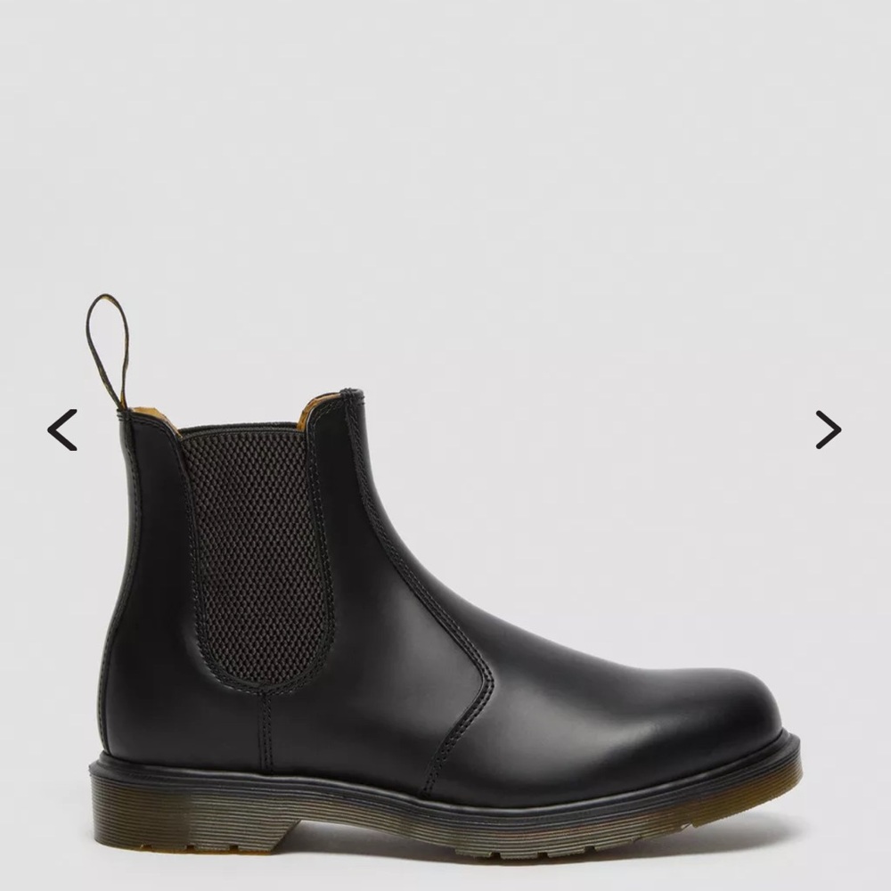 Dr. Martens Black Leather Chelsea Boots